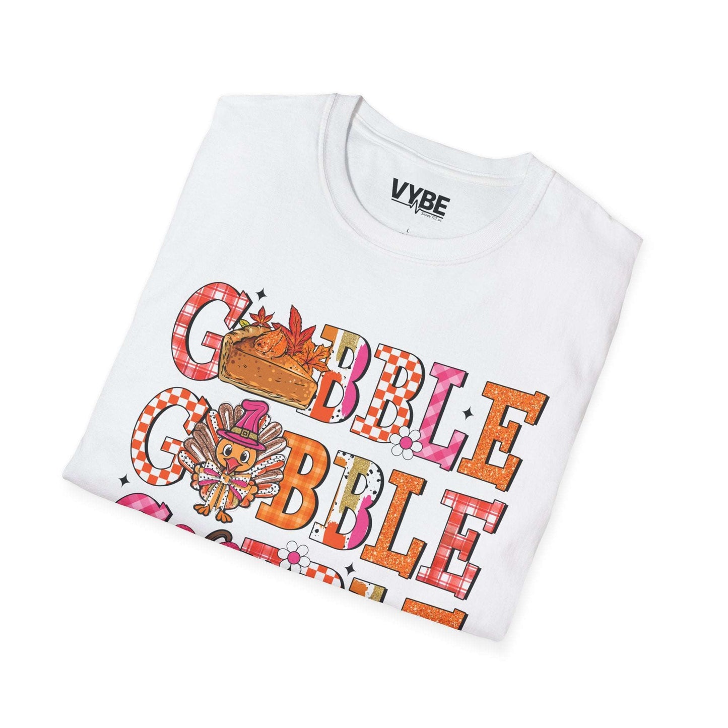 Thanksgiving Gobble Gobble T-Shirt - VYBE