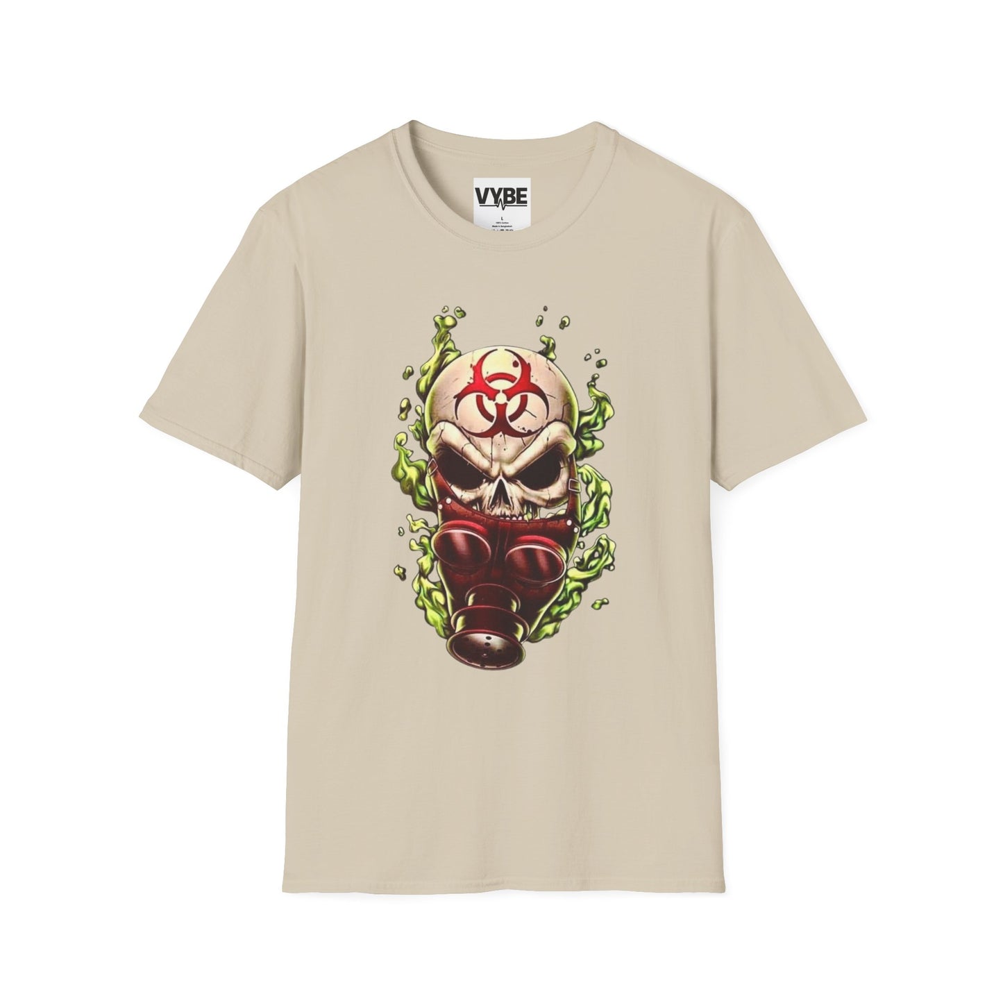 Alternative- Biohazard Skull Unisex T-Shirt - VYBE Shop