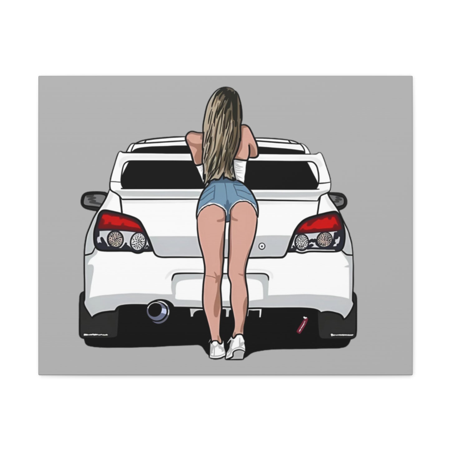 Car Lover's Art Canvas, Automotive Decor, Garage Wall Art, Gift for Car Enthusiasts, Unique Home Decor, Custom Prints - VYBE Shop