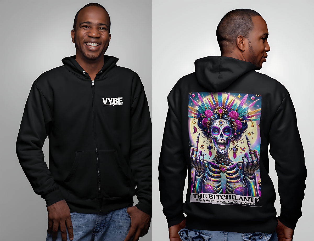 Tarot Bitchalante Hoodie -Zip uUp
