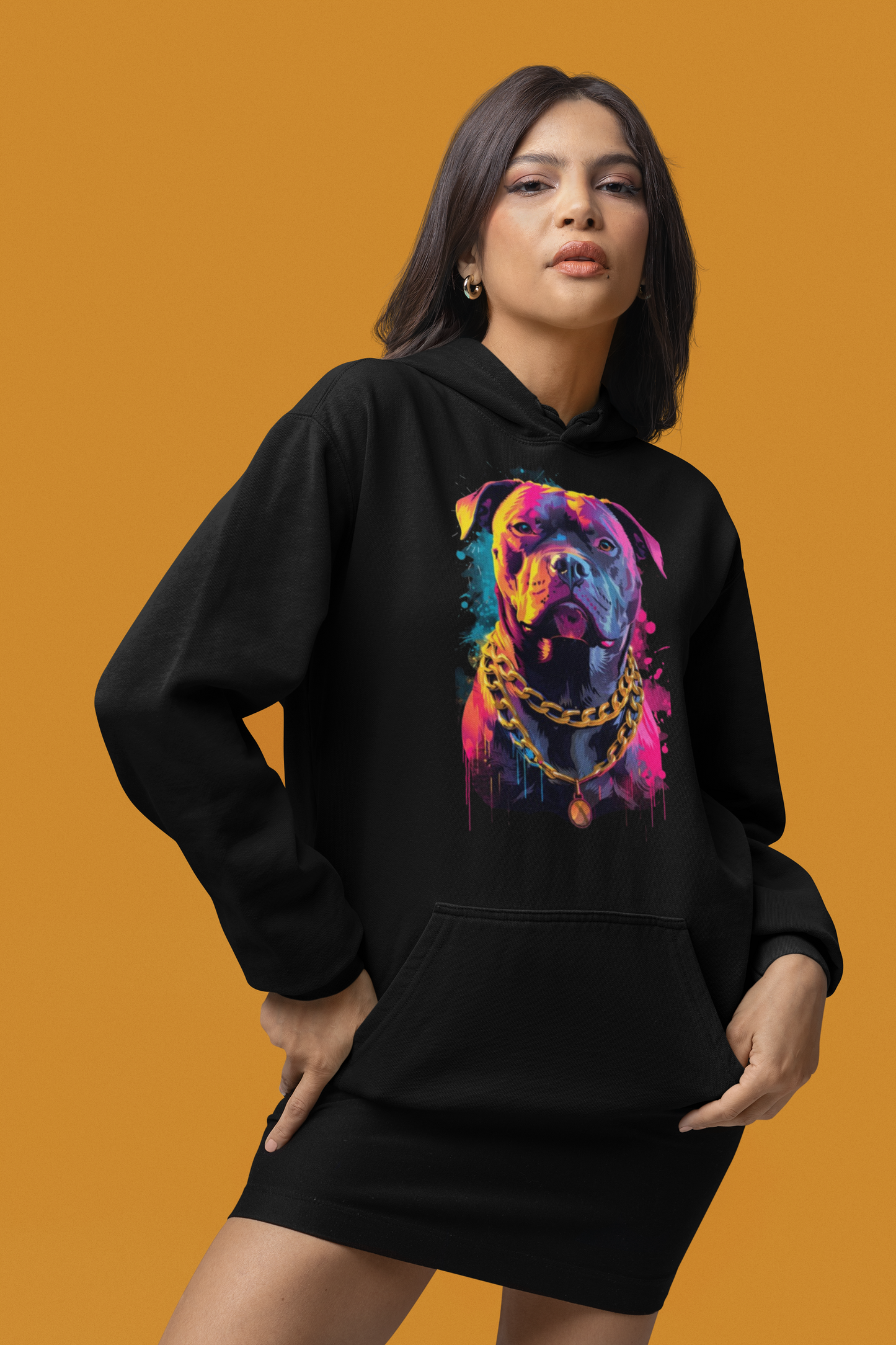 Neon- Dog Hoodie - VYBE Shop
