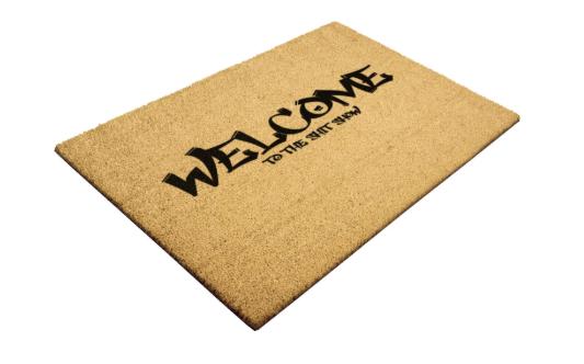 Welcome To The Shit Show Door Mat - VYBE Shop