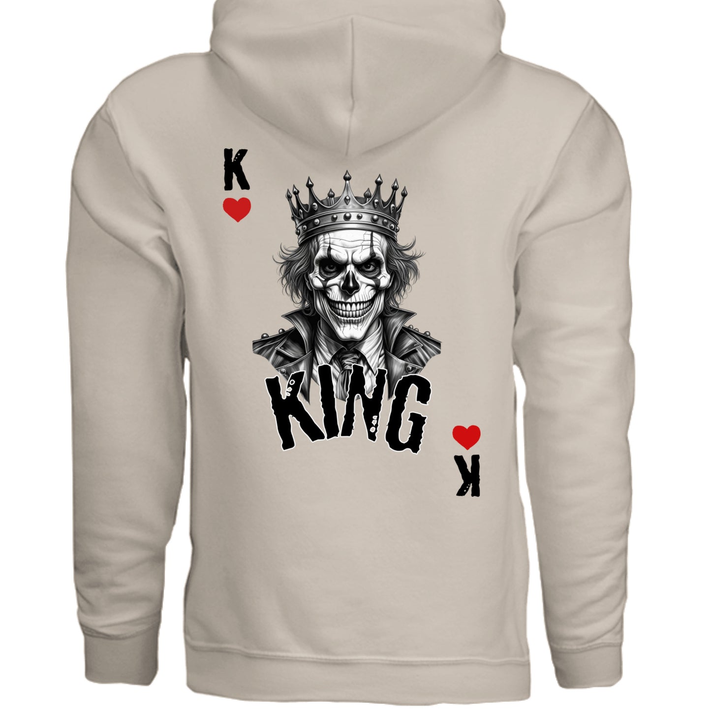 King Skull Hoodie - VYBE Shop