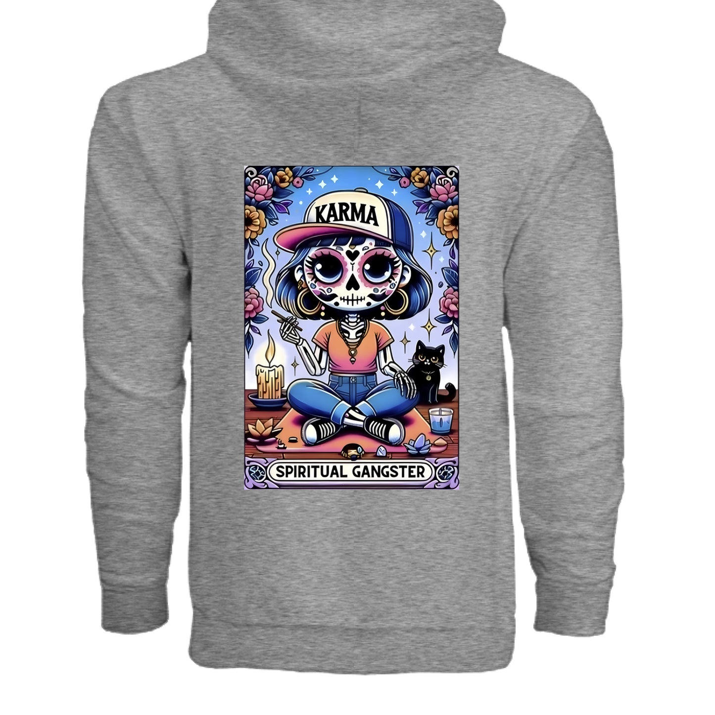 Tarot- Spiritual Gangster Zip Up Hoodie - VYBE Shop