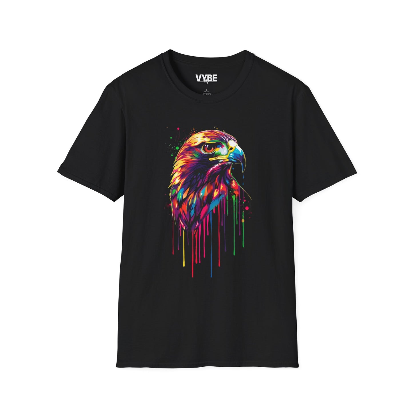 Colorful Eagle Graphic T-Shirt - VYBE Shop
