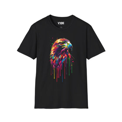 Colorful Eagle Graphic T-Shirt - VYBE Shop