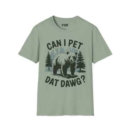 Trendy Can I Pet Dat Dawg? T-Shirt - VYBE Shop