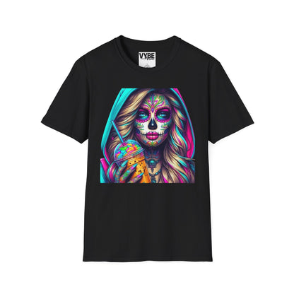 Vibrant Sugar Skull T-Shirt