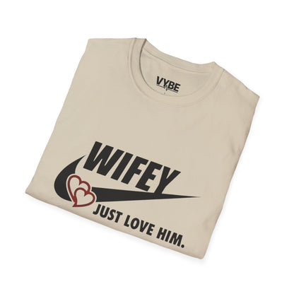 Cute Wifey Love Graphic T-Shirt, Cute Couples Tees, Cute Gift - VYBE Shop