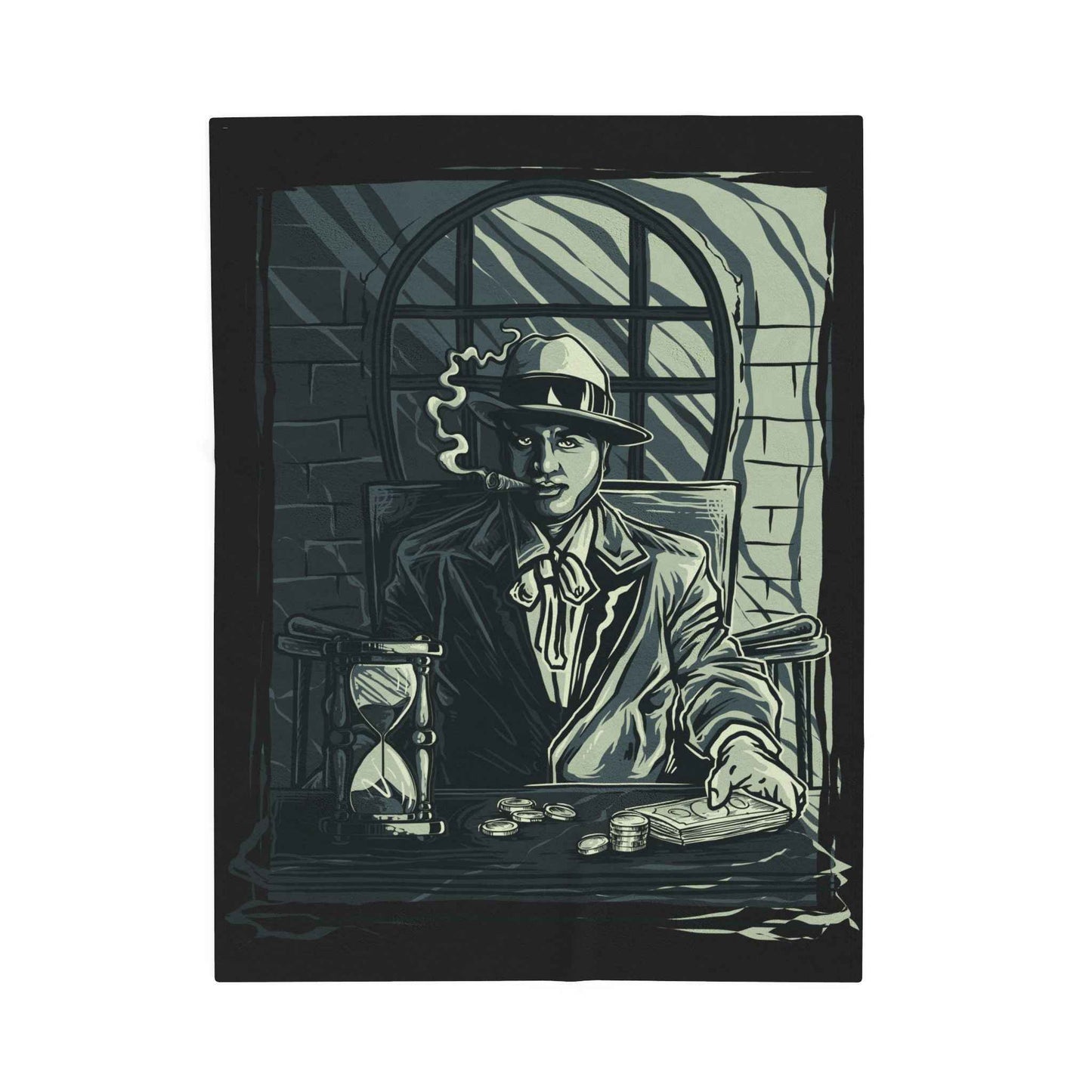 Vintage Film Noir Blanket