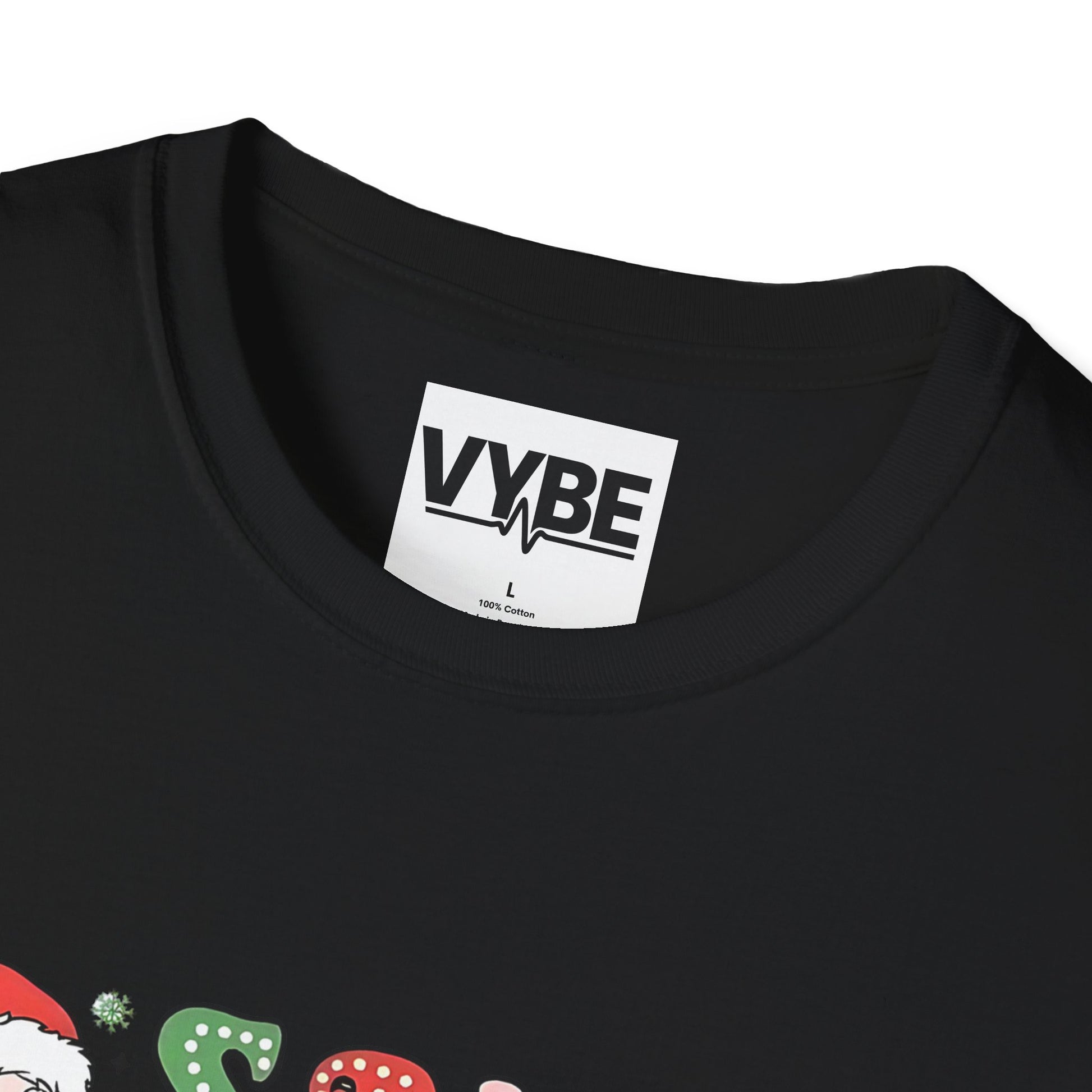 Christmas T-Shirt, Santa Funny Quote Tee, Holiday Vulgar Humor Shirt, Unisex Gift for Her, Gift for Him - VYBE Shop
