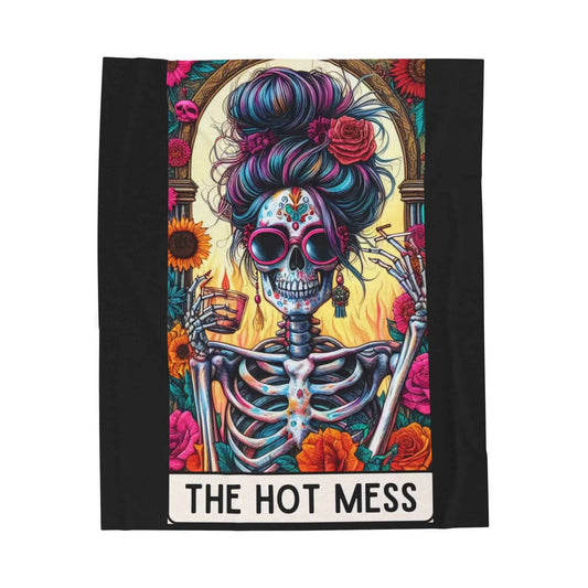 Tarot Hot Mess Plush Blanket