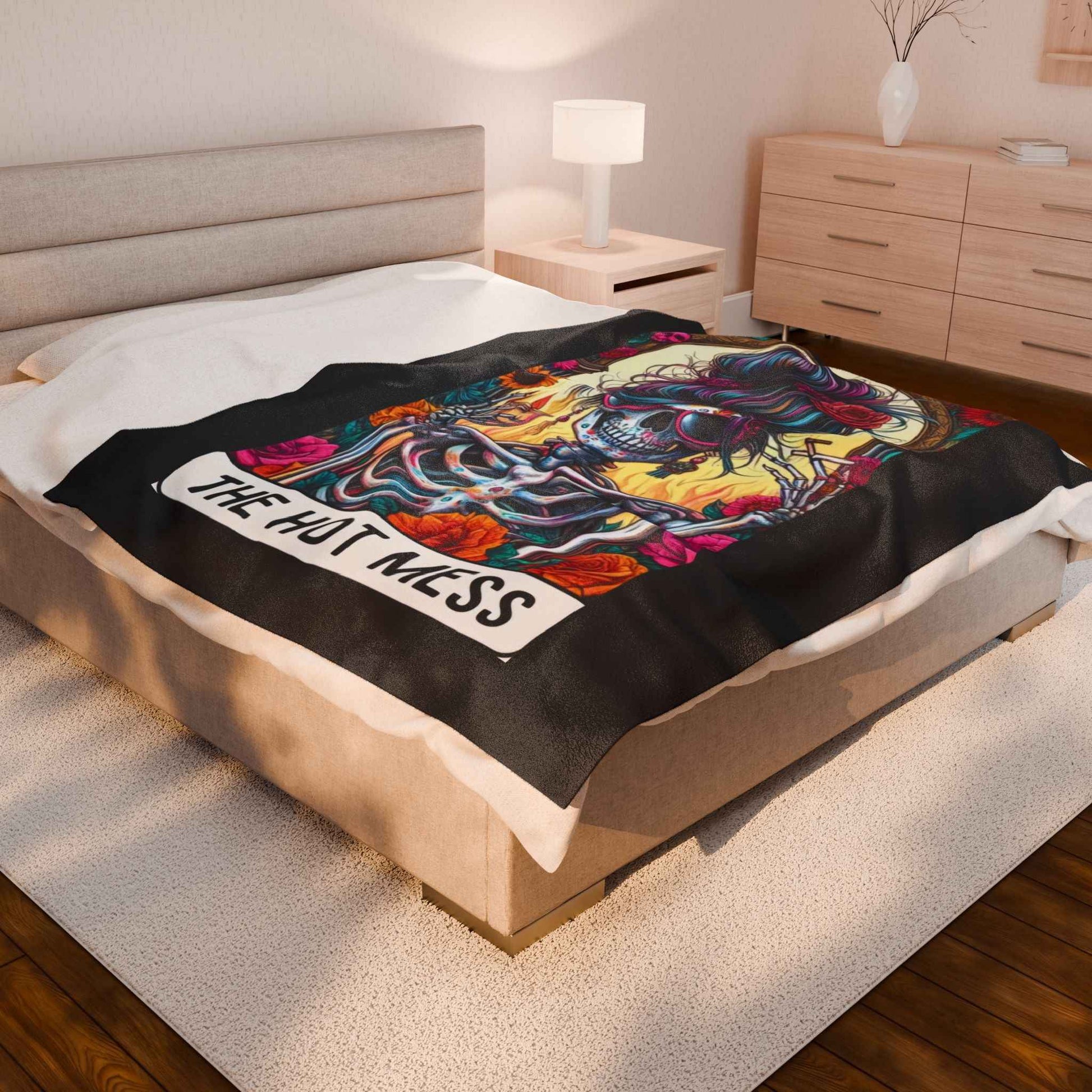 Tarot Hot Mess Plush Blanket