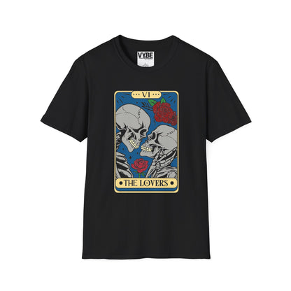 Vintage Lovers Tarot T-Shirt - VYBE Shop