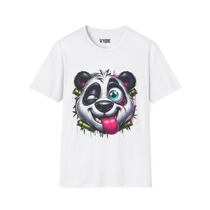 Vibrant Panda Graphic Tee - VYBE Shop
