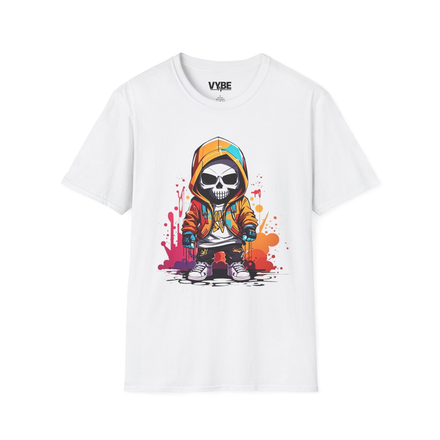 Urban Skull Graphic Tee - VYBE Shop
