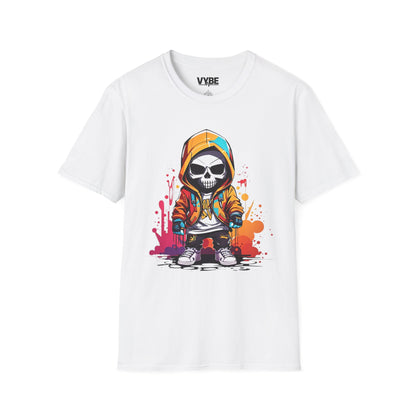 Urban Skull Graphic Tee - VYBE Shop