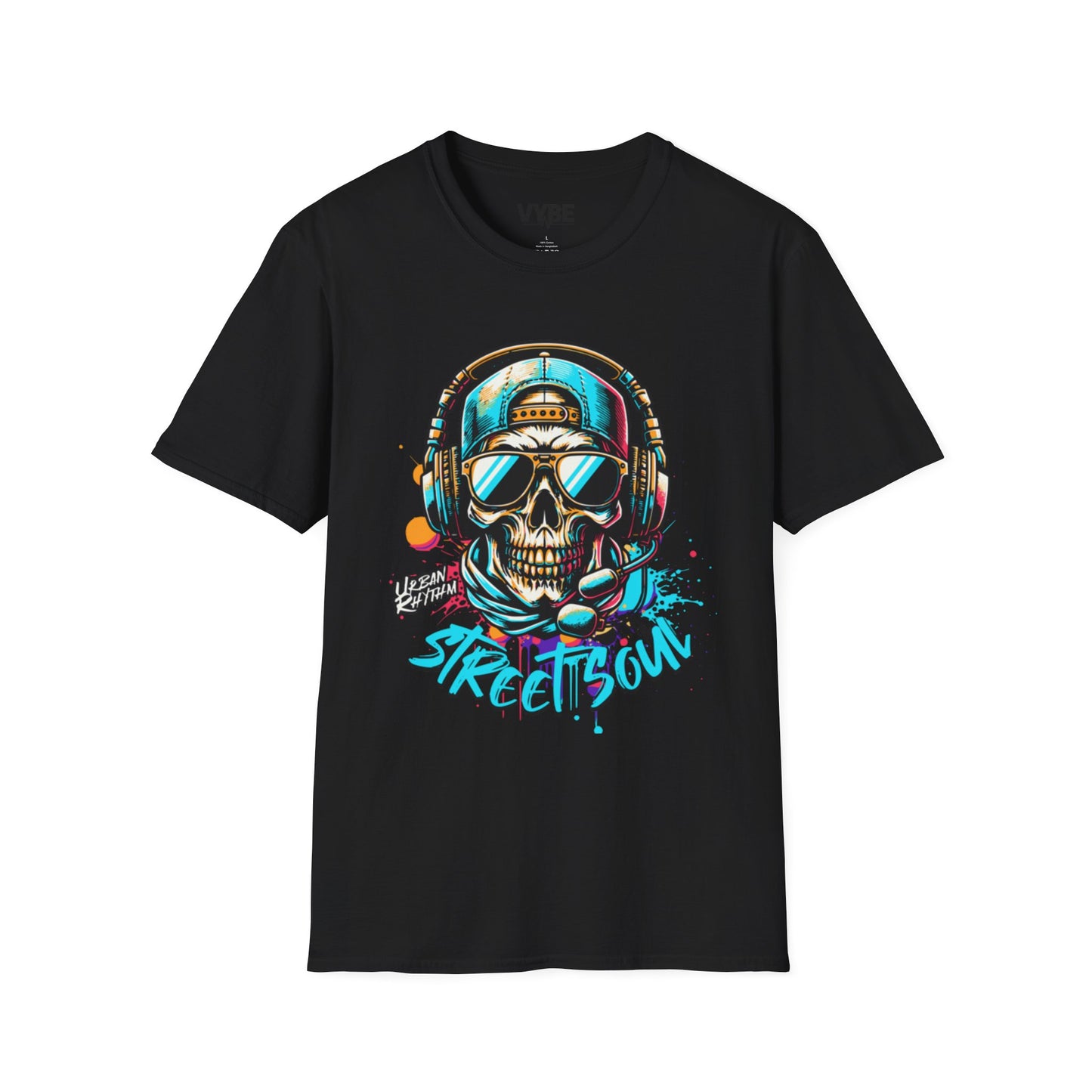 Street Soul Vibes Skull T-Shirt - VYBE Shop
