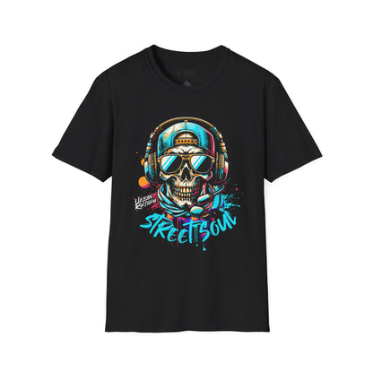 Street Soul Vibes Skull T-Shirt - VYBE Shop