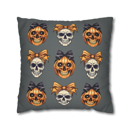 Halloween Skull Decor Pillowcase for Spooky Autumn Decoration and Perfect Gift for Witch Lovers - VYBE Shop