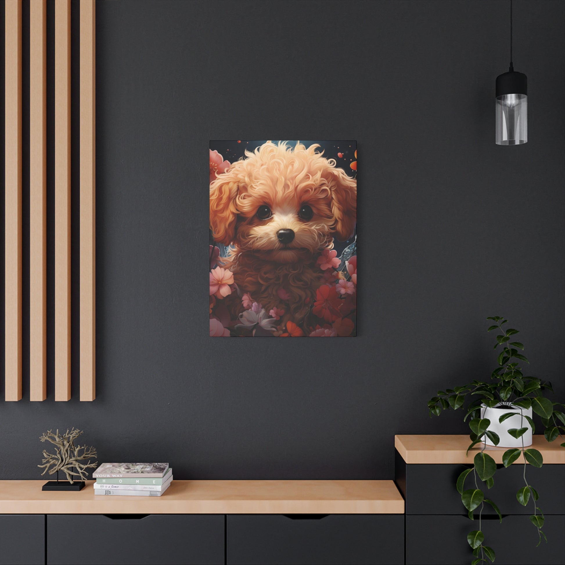 Adorable Poodle Wall Art - Stunning Adorable Poodle Wall Art for Pet Lovers - VYBE Shop