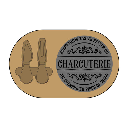 Engraved Charcuterie Board - Perfect for Entertaining, Housewarming Gift, Wedding Reception, and Parties - VYBE Shop