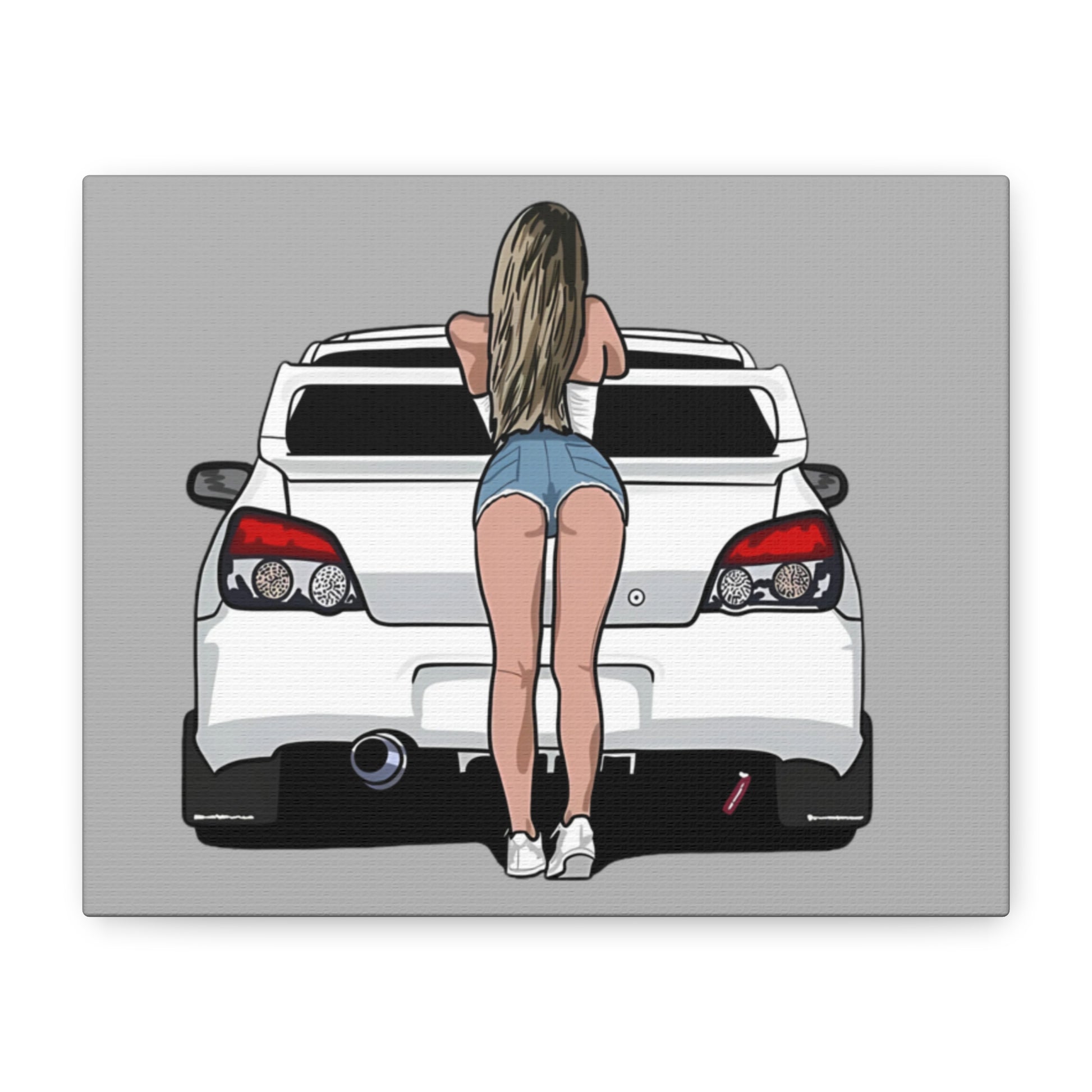 Car Lover's Art Canvas, Automotive Decor, Garage Wall Art, Gift for Car Enthusiasts, Unique Home Decor, Custom Prints - VYBE Shop