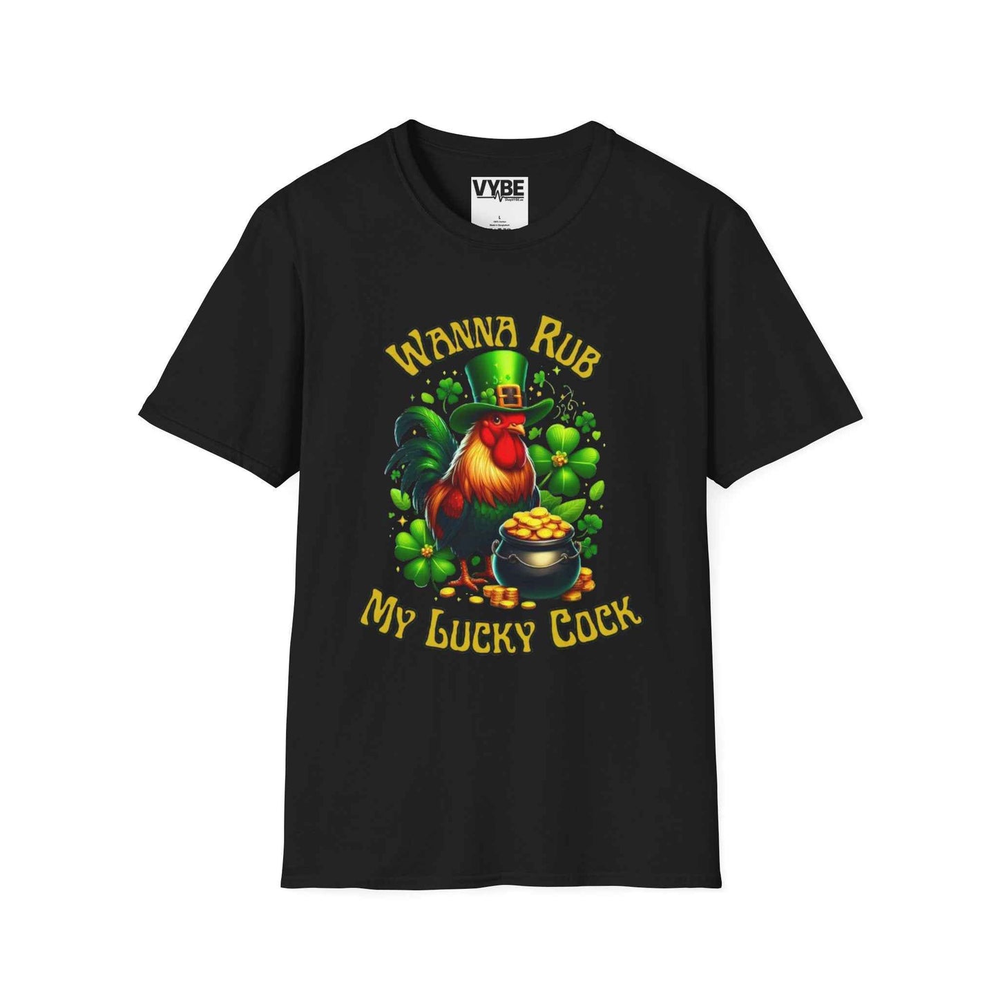 St. Patrick's Day Lucky Cock T-Shirt