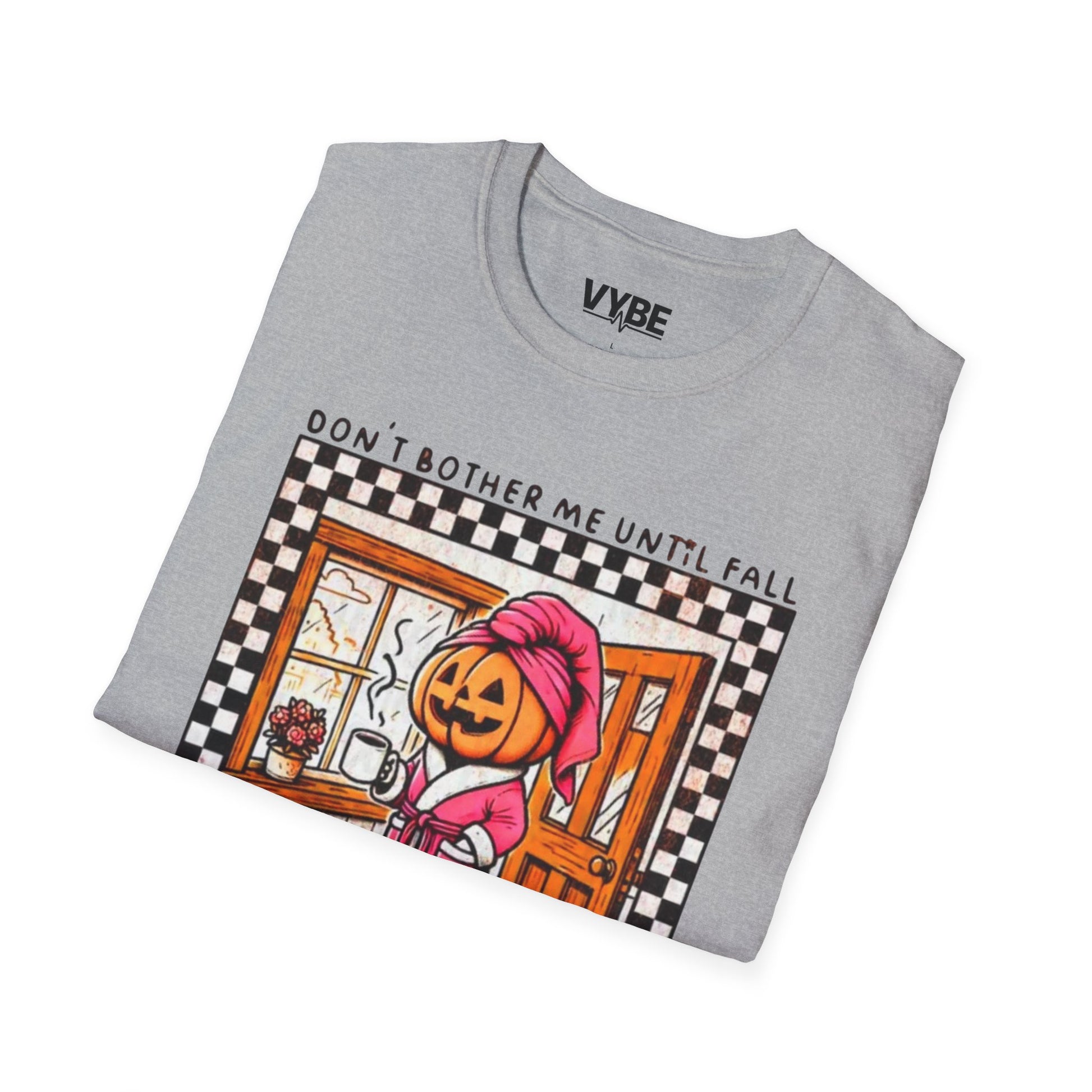 Fall- Vibes T-Shirt, Cozy Fall Unisex Tee, Pumpkin Spice Shirt, Halloween Graphic, Perfect Gift for Fall Lovers - VYBE Shop