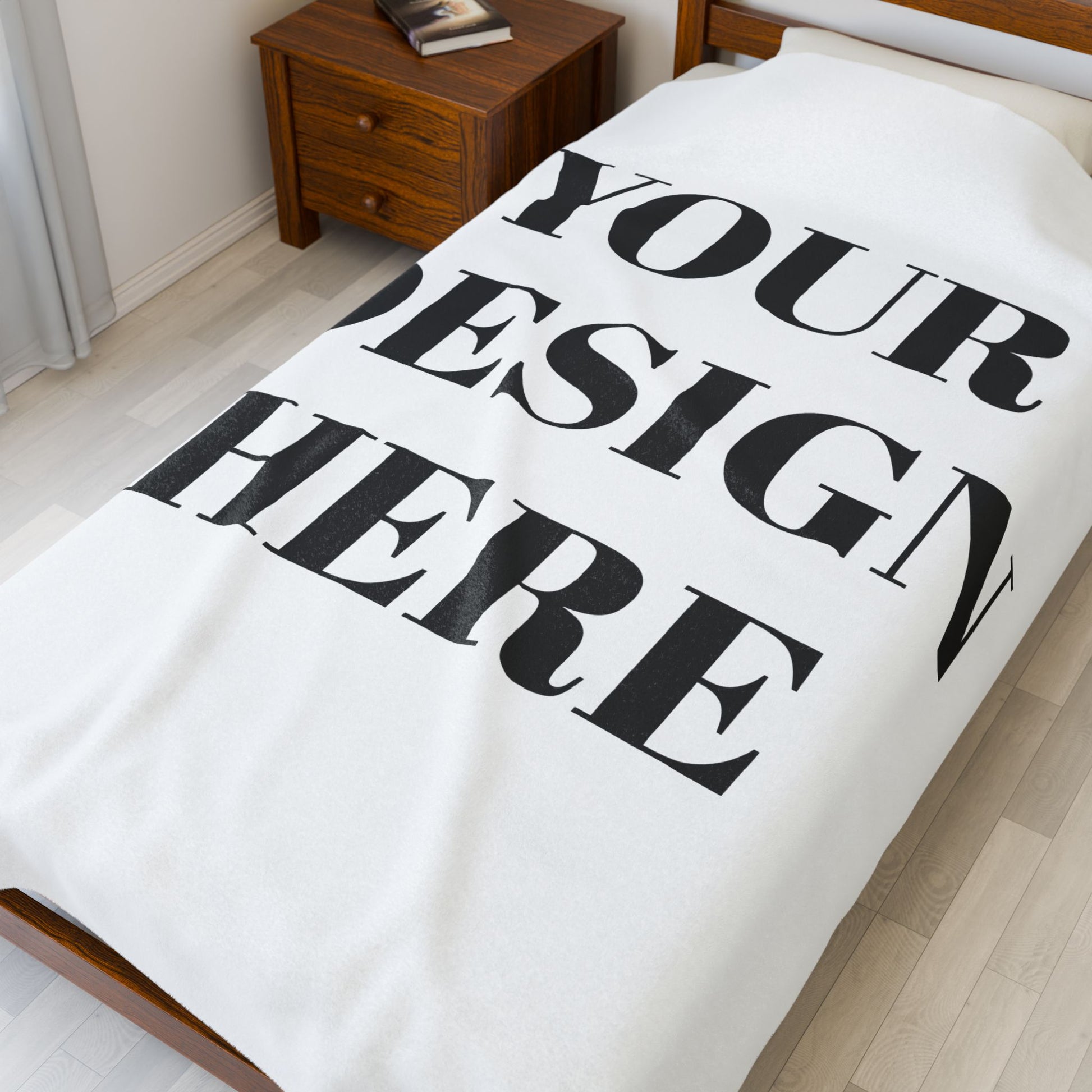 Cozy Personalized Blanket - Soft Velveteen Plush Throw, Custom Gift for Her, Warm Home Decor for All Occasions - VYBE Shop