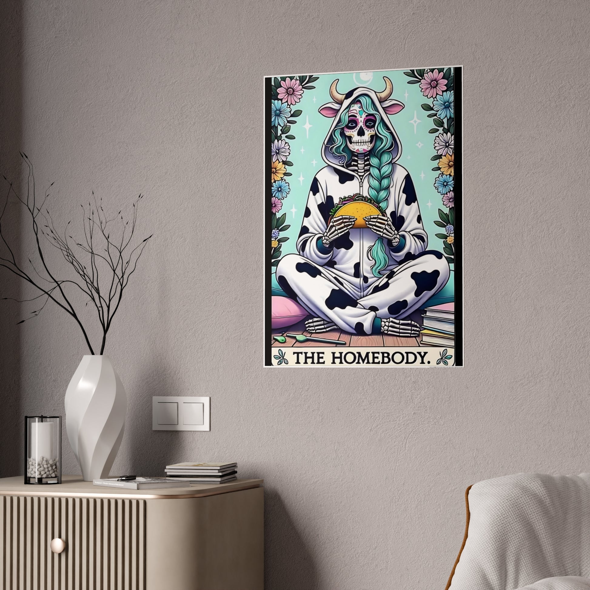 Colorful Homebody Tarot Posters | Gloss Art for a Vibrant Space - VYBE Shop