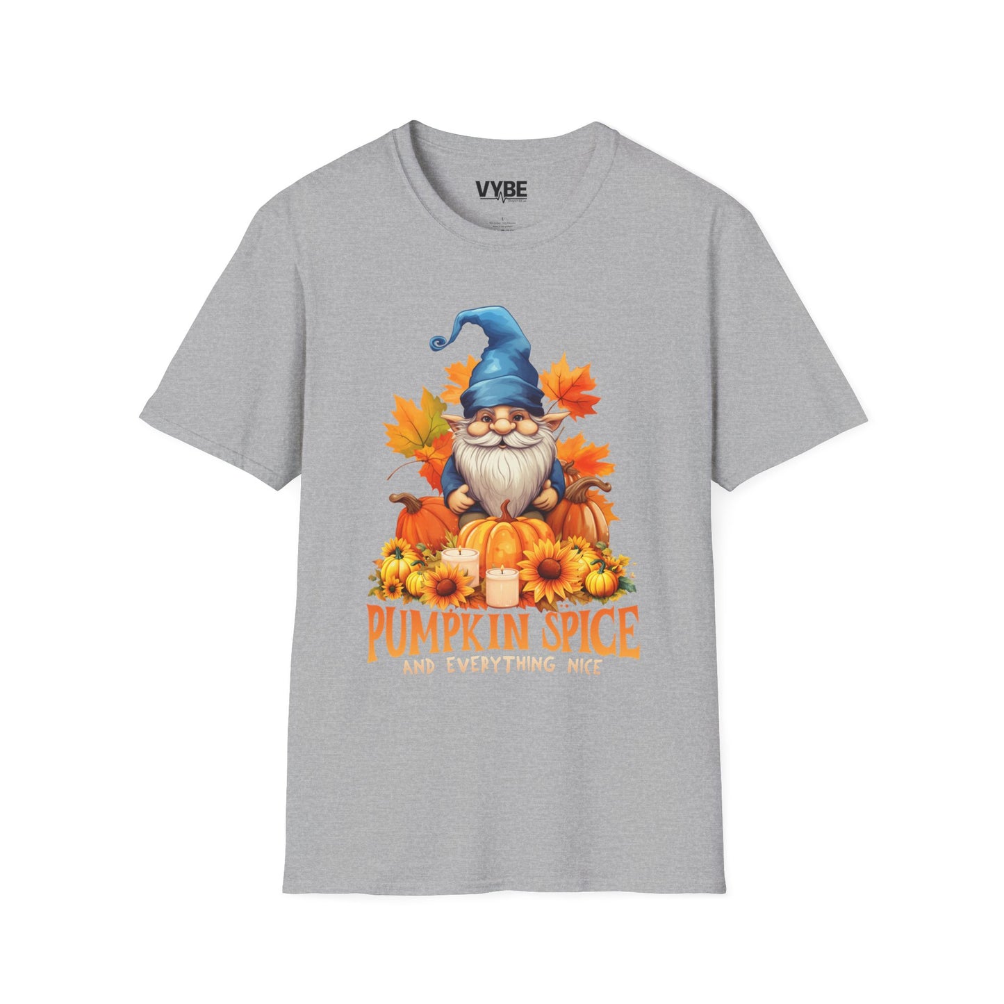 Cozy Pumpkin Spice Gnome Tee - VYBE