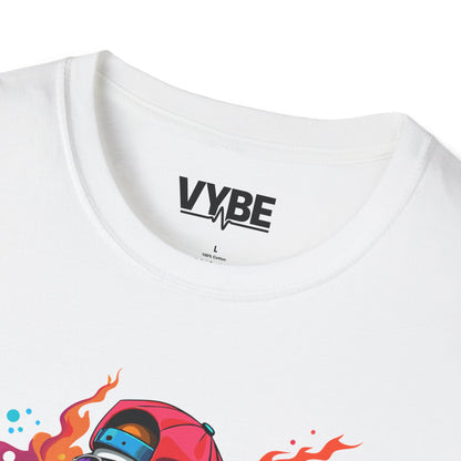 Vibrant Urban Skeleton T-Shirt - VYBE Shop