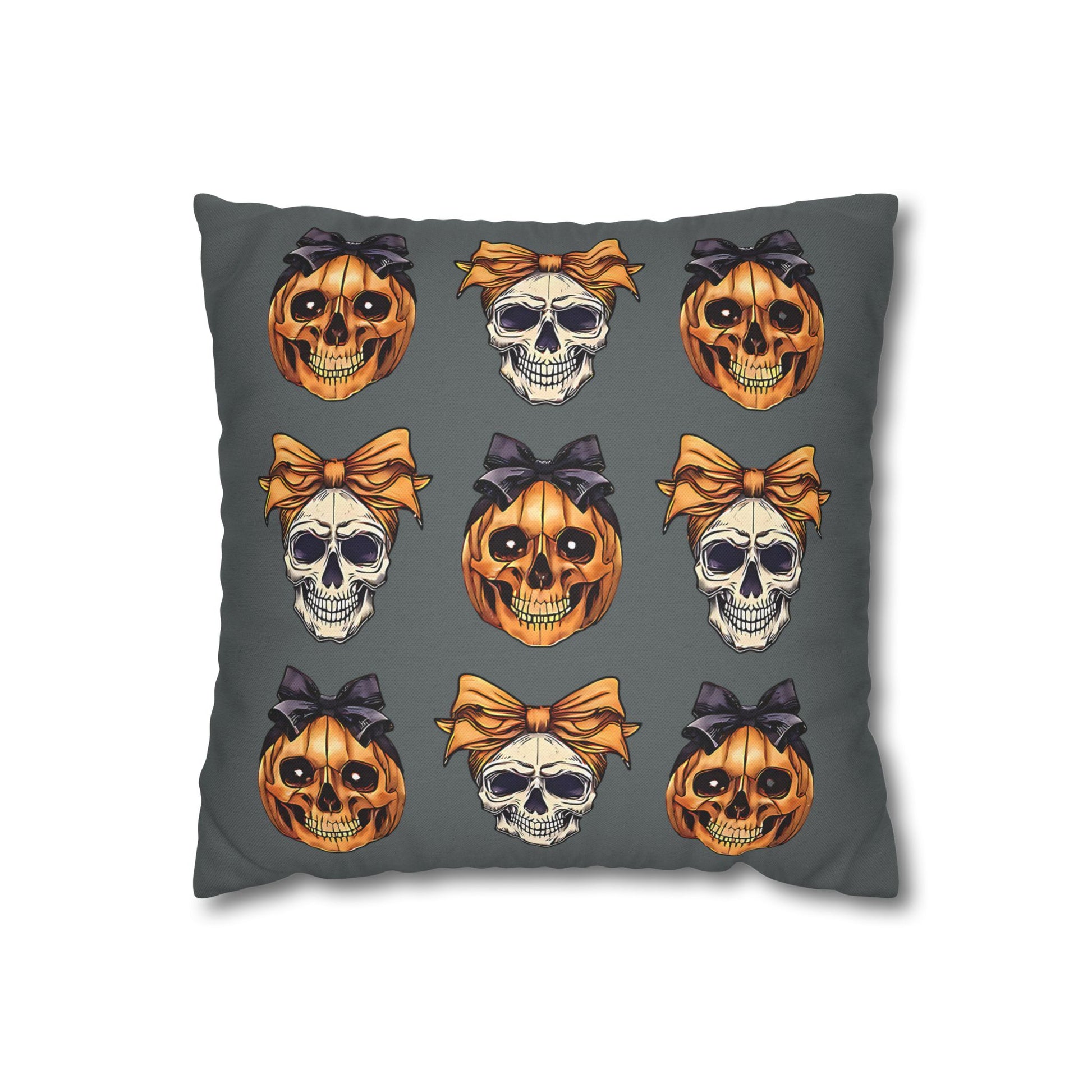 Halloween Skull Decor Pillowcase for Spooky Autumn Decoration and Perfect Gift for Witch Lovers - VYBE Shop