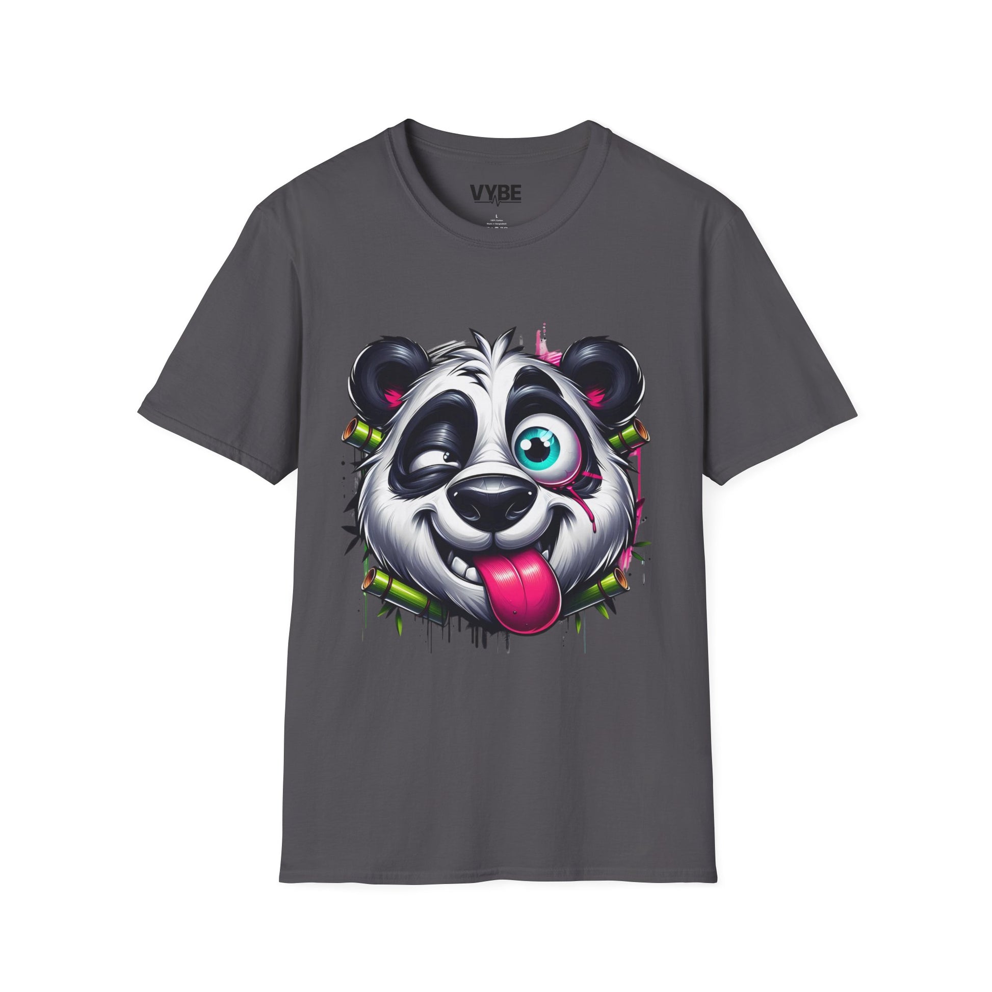 Vibrant Panda Graphic Tee - VYBE Shop