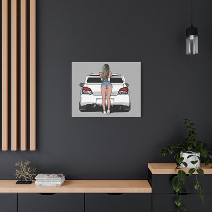 Car Lover's Art Canvas, Automotive Decor, Garage Wall Art, Gift for Car Enthusiasts, Unique Home Decor, Custom Prints - VYBE Shop