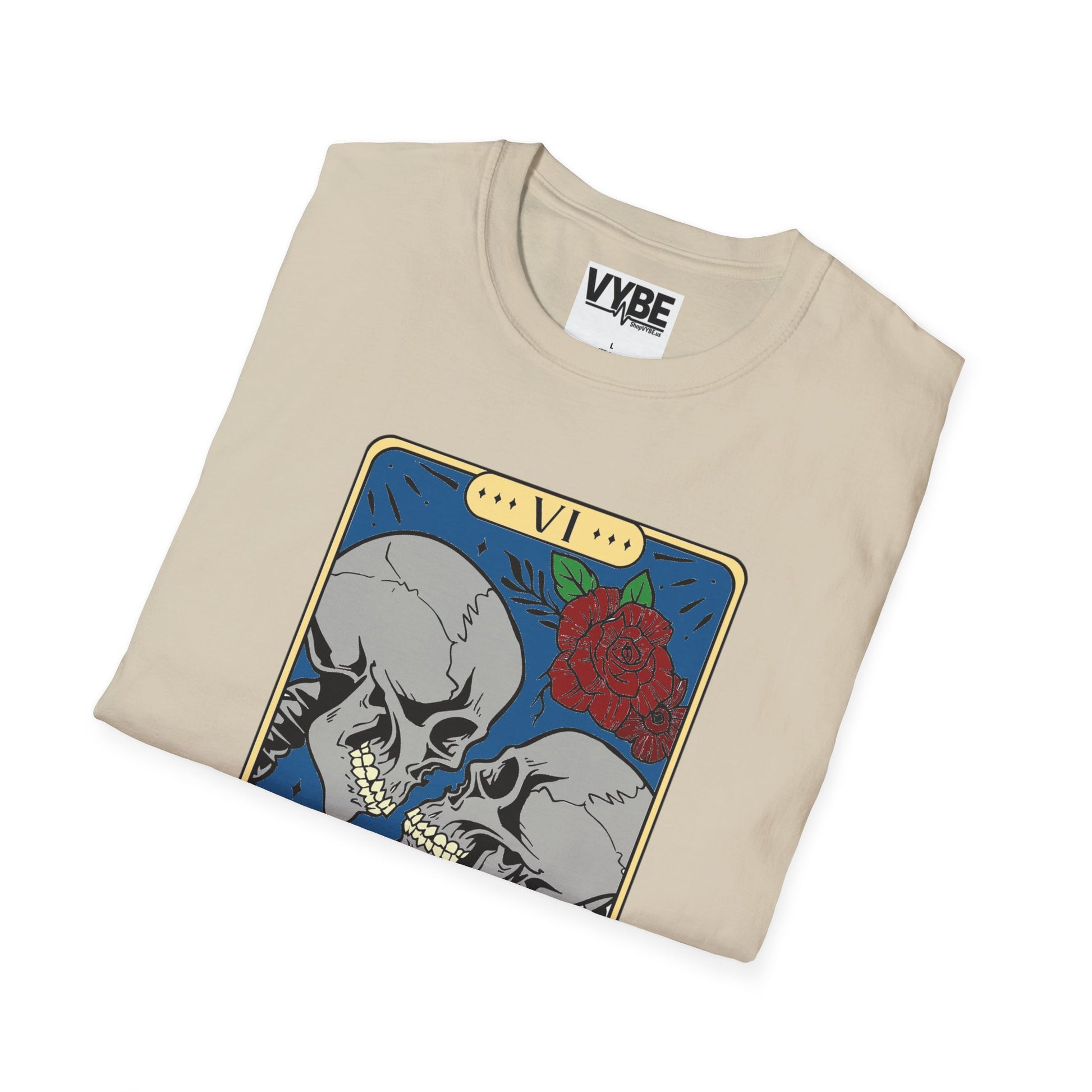Vintage Lovers Tarot T-Shirt - VYBE Shop