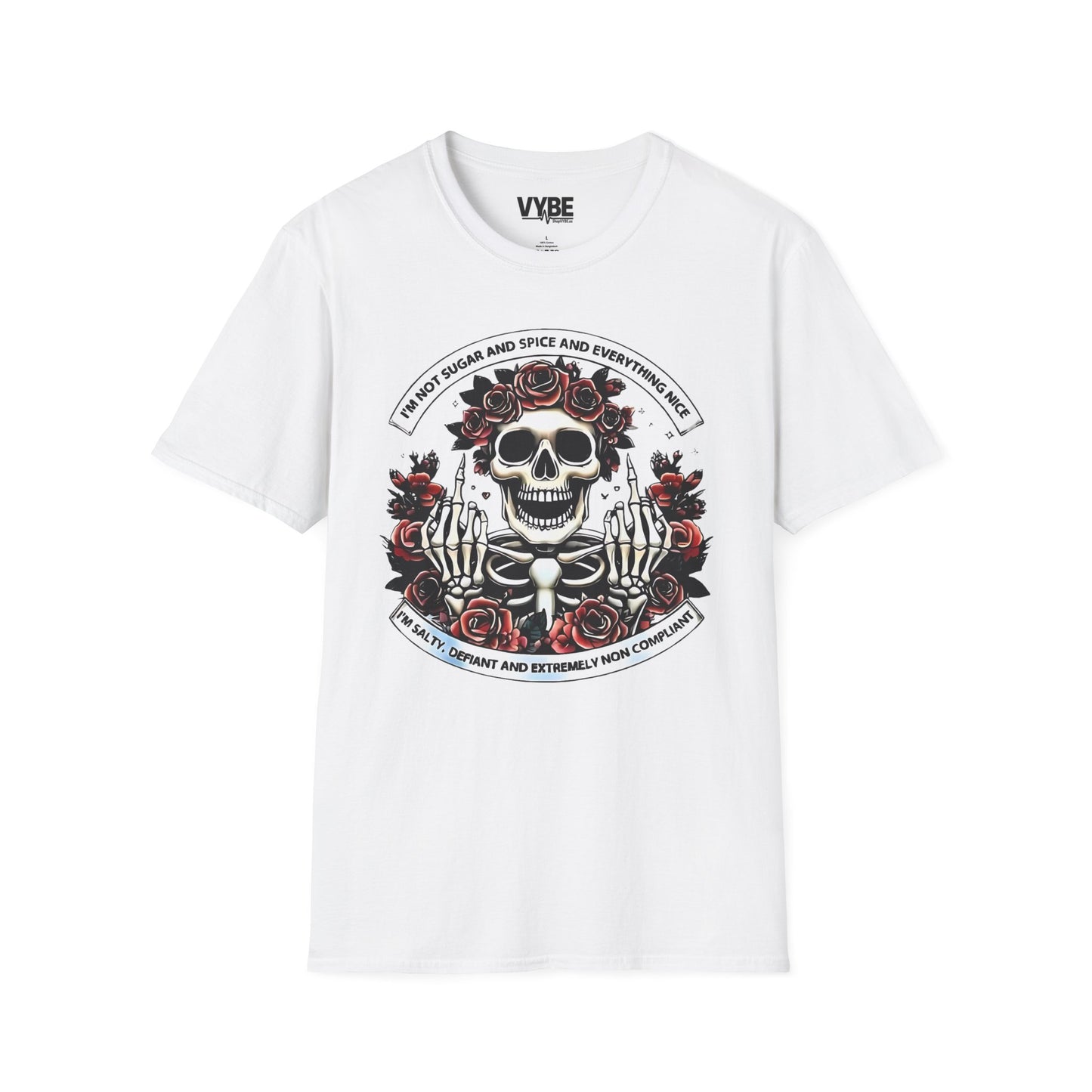 Edgy Attitude T-Shirt - VYBE Shop