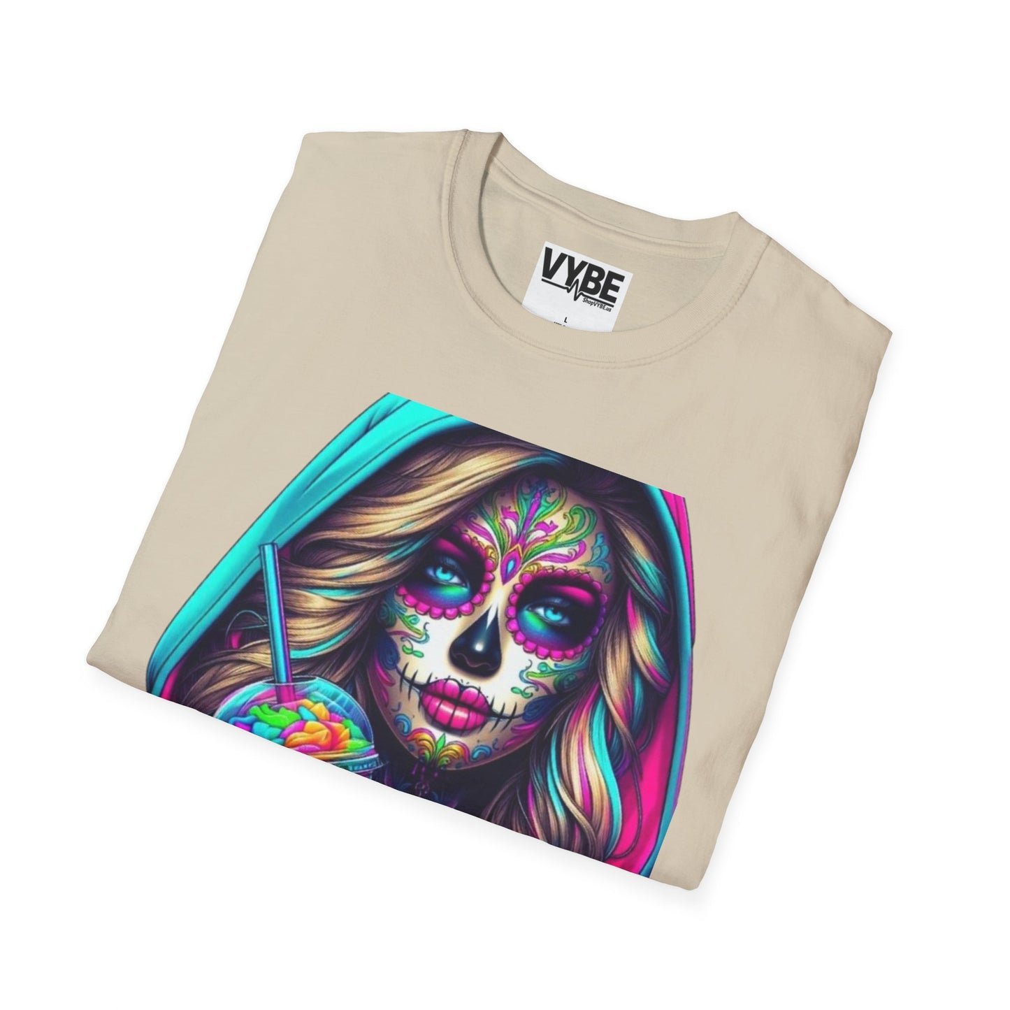 Vibrant Sugar Skull T-Shirt