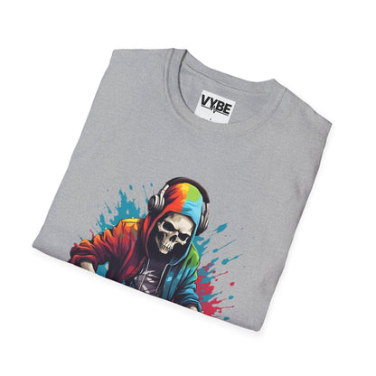 DJ Skull T-Shirt - VYBE Shop