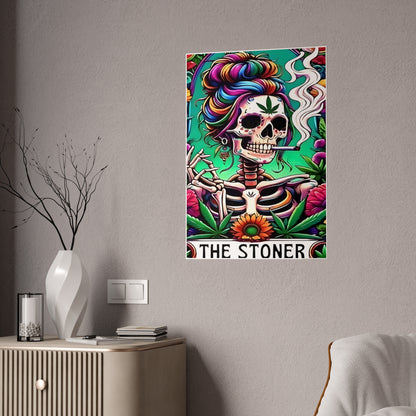 Stoner Tarot Wall Art - The Stoner Wall Poster - VYBE Shop