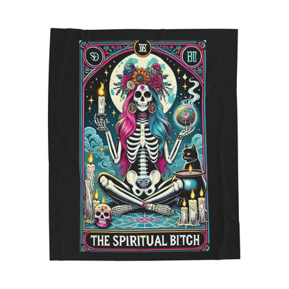 Tarot Spiritual Plush Blanket