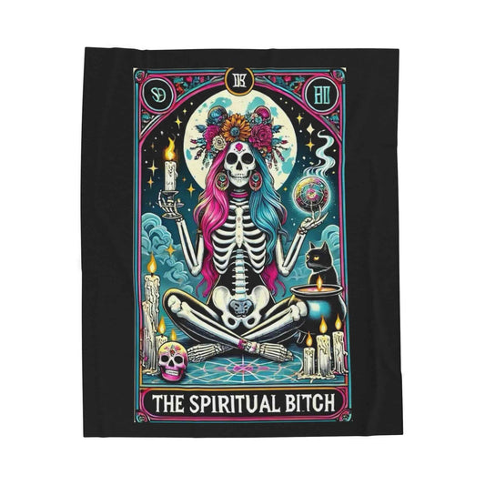 Tarot Spiritual Plush Blanket
