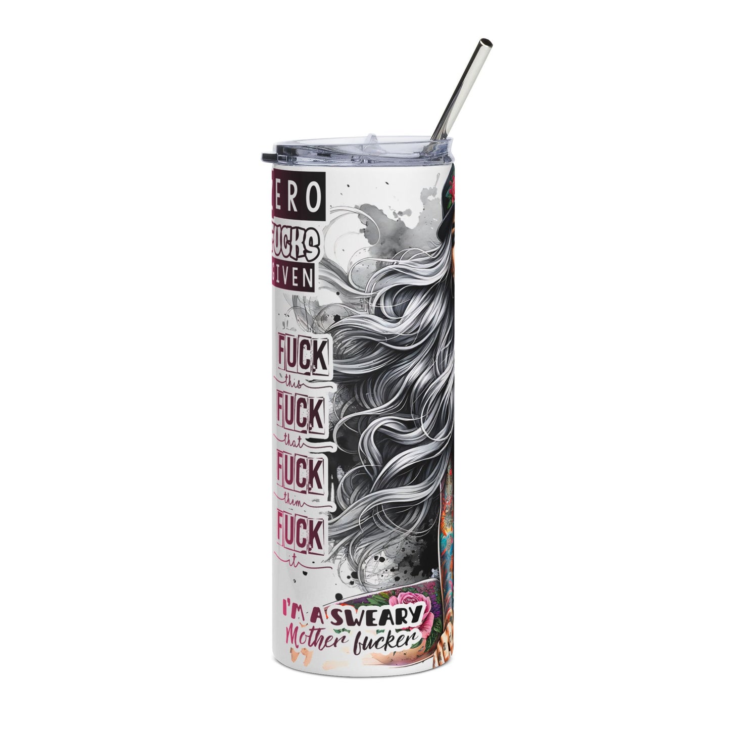 Attitude Stainless Steel Tumbler- 20 0Z - VYBE