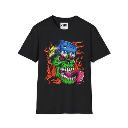 Skull Graphic Tee - VYBE Shop