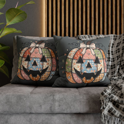 Cute Pumpkin Halloween Pillowcase for Cozy Fall Decor and Seasonal Home Accent - VYBE Shop