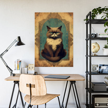 Cute Cat Art Print- Gift for Cat Lovers - VYBE Shop