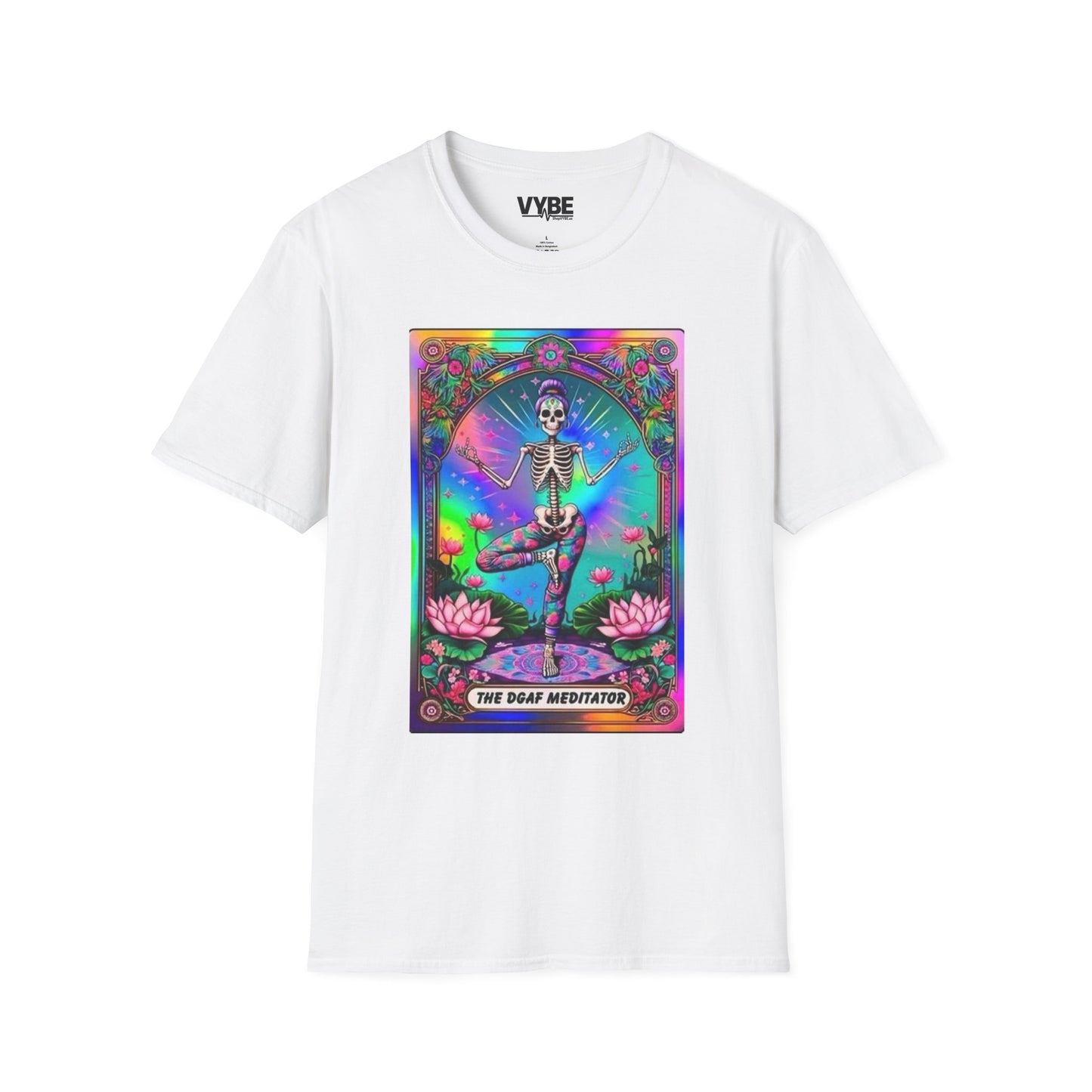 The DGAF Meditator- Tarot T-Shirt - VYBE Shop