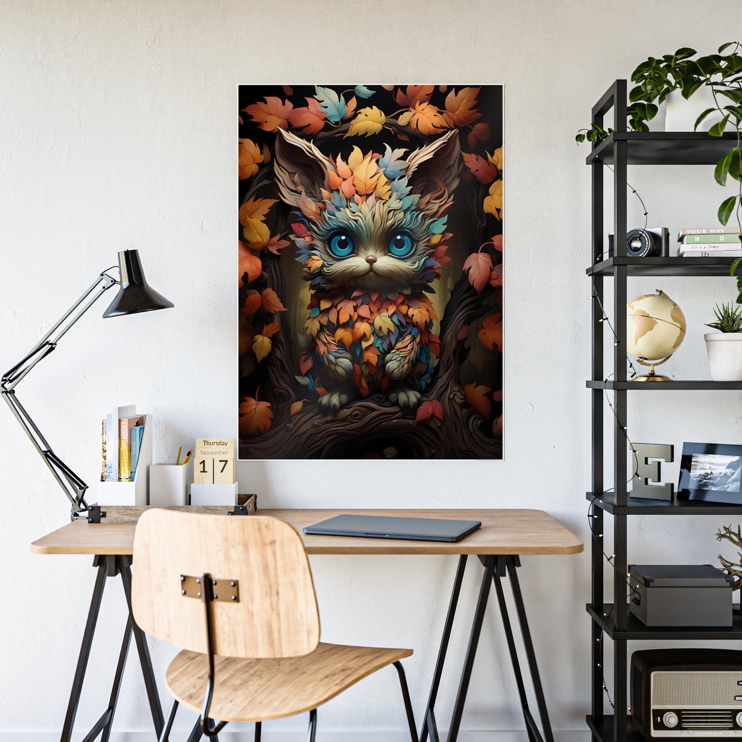 Whimsical Creature Art Print Poster - VYBE Shop