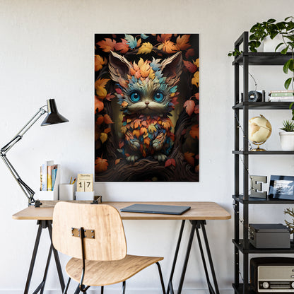 Whimsical Creature Art Print Poster - VYBE Shop